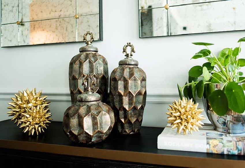 Pojemniki ceramiczne home decoration